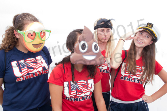 USA Athletics in the photobooth