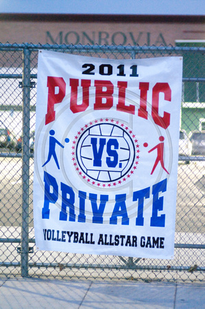 Girls' Volleyball: West San Gabriel Valley Public vs. Private (u