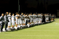 St. Genevieve honors a former teammate with a moment of silence.